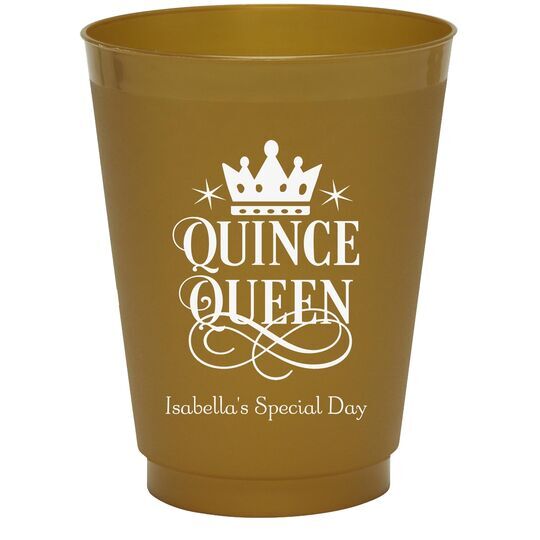 Quince Queen Colored Shatterproof Cups
